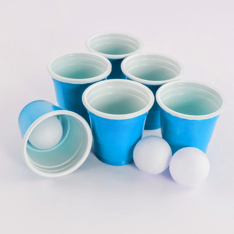 100 Shooters en Plastique Turquoises Réutilisables 4cl