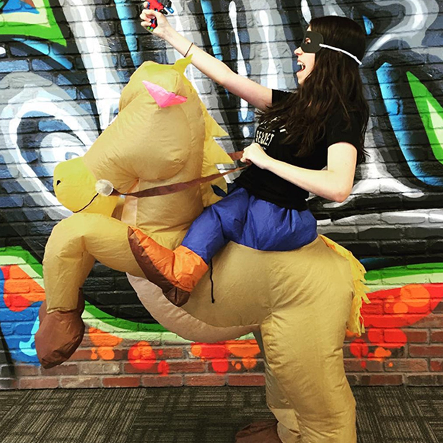 Costume Gonflable Adulte – Cowboy