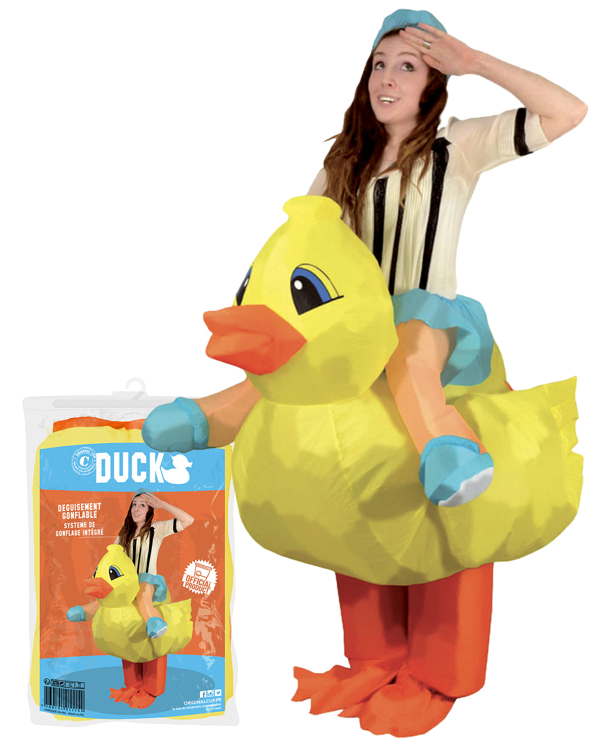 Costume gonflable Duck