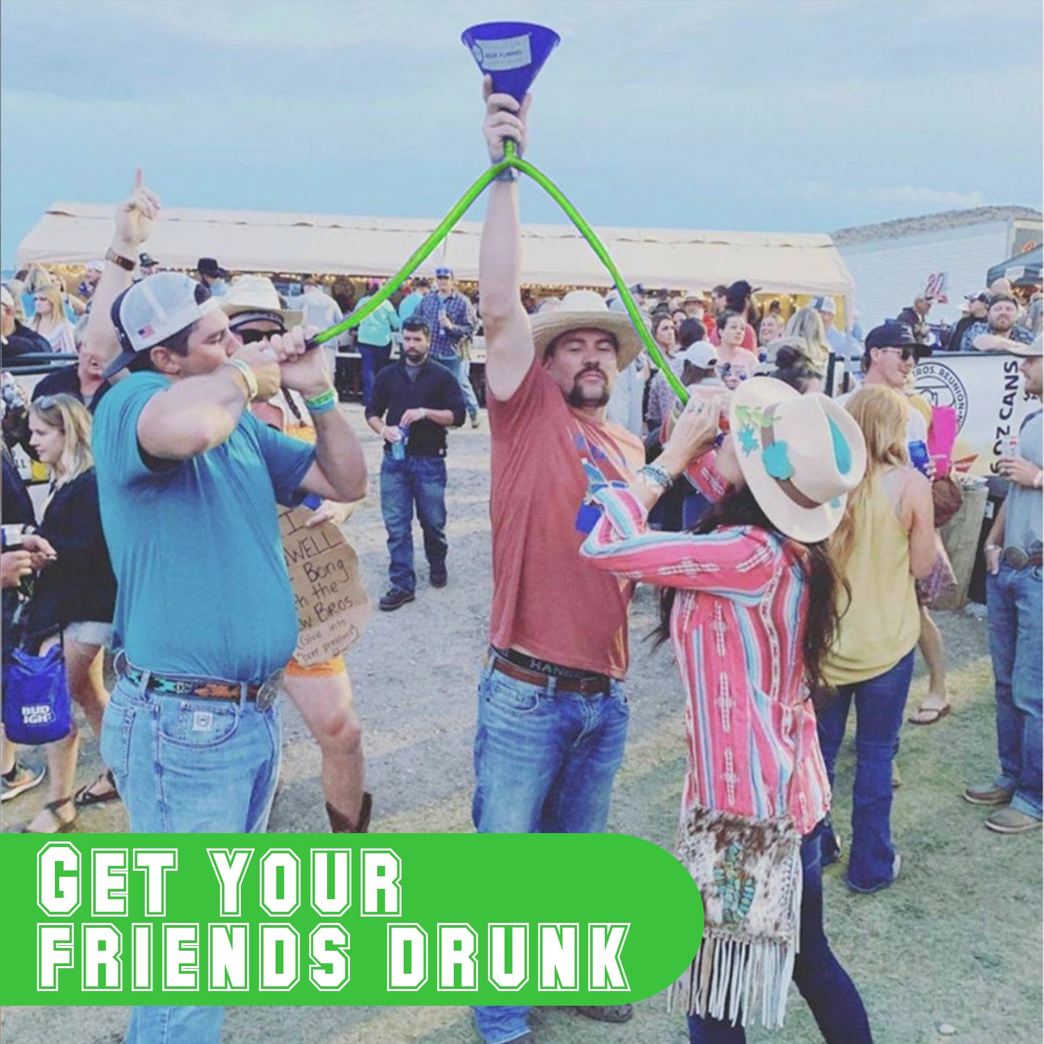 Double Beer Funnel