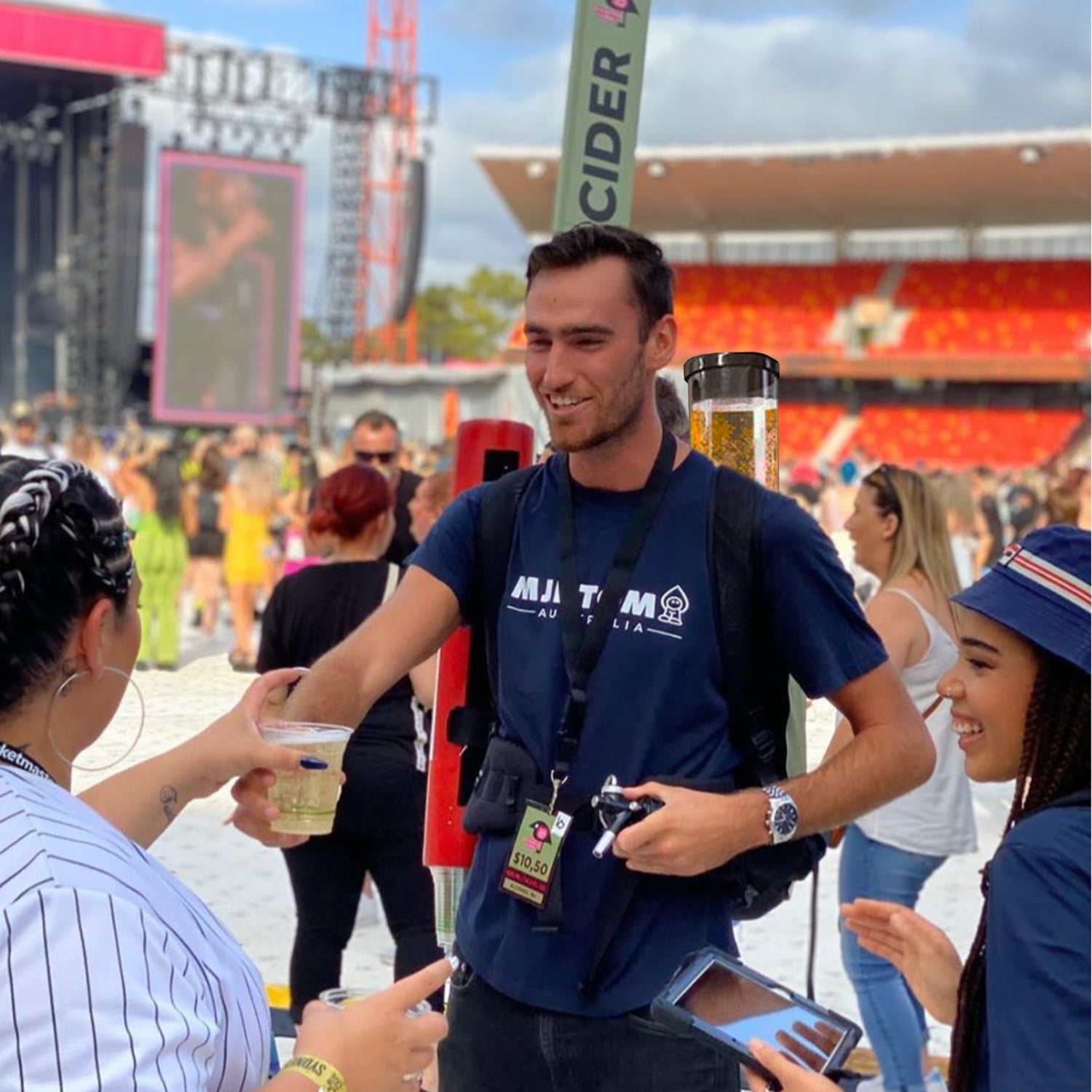 Girafes à Bière Jet Pack 2 x 3 litres