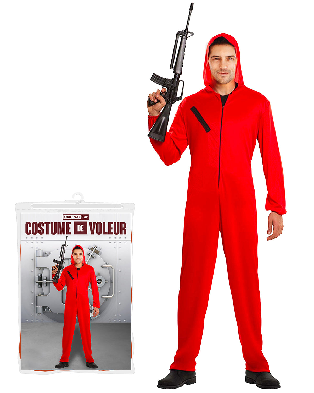 Costume de Braqueur Taille Adulte