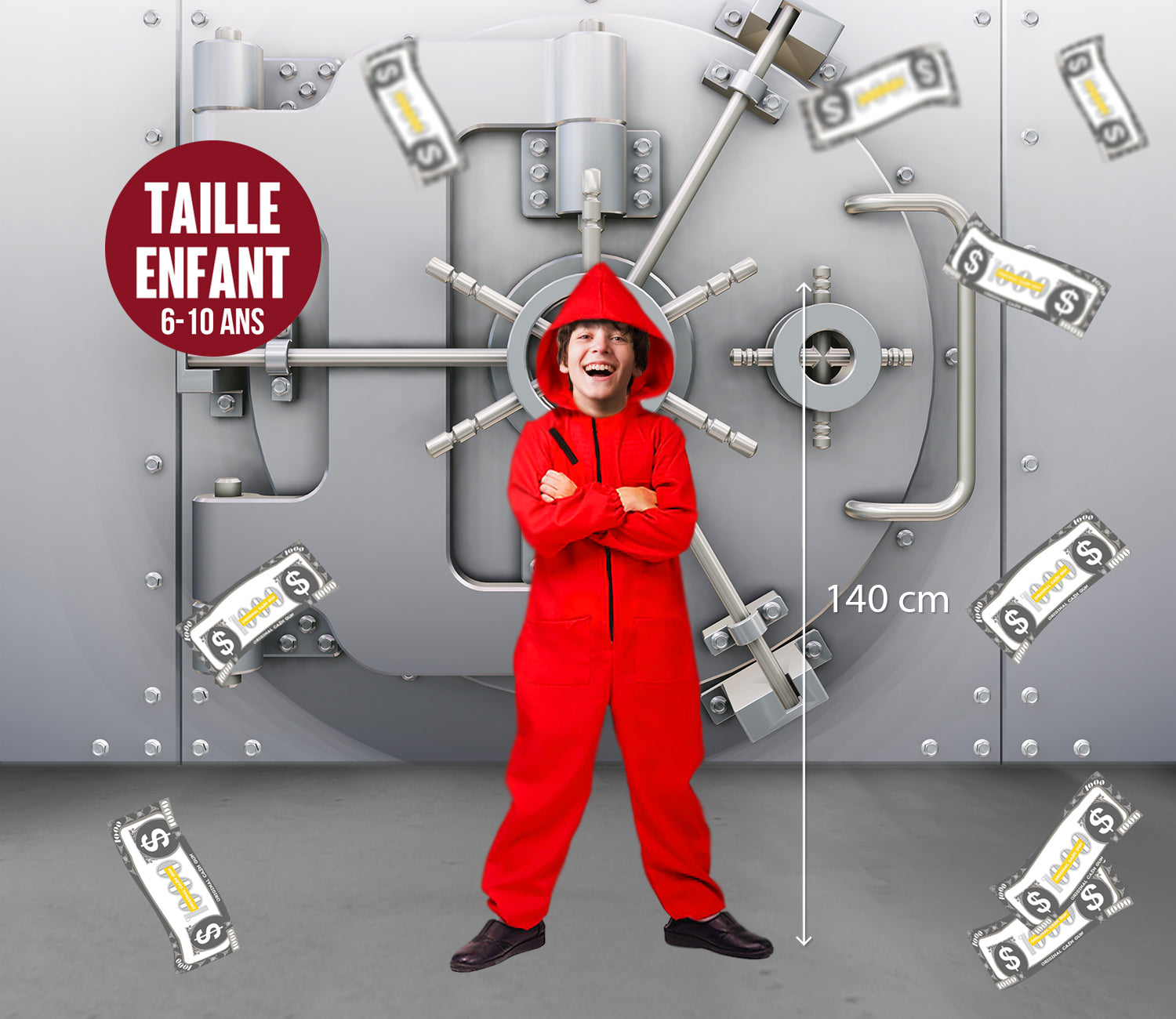 Costume de Braqueur Taille enfant