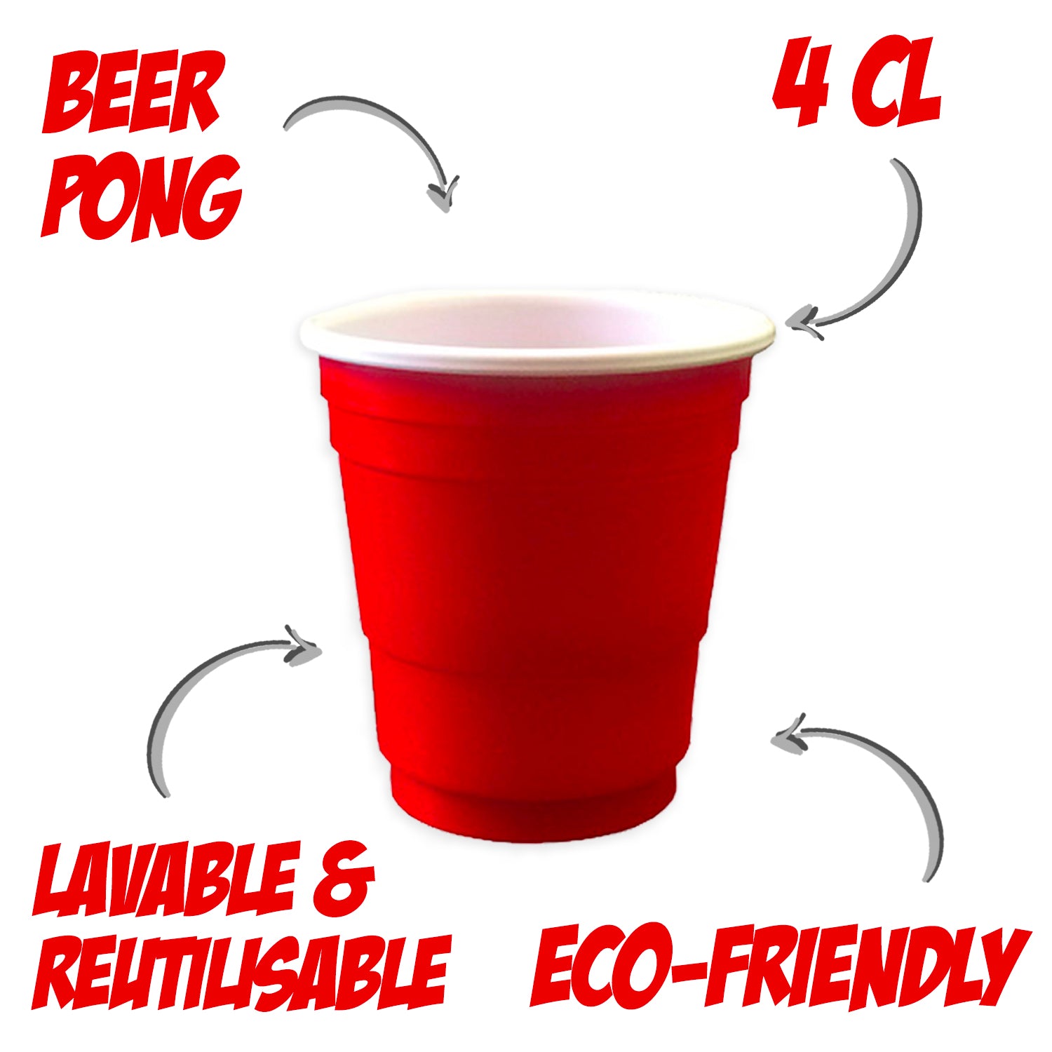 20 Shooters Rouges 4cl