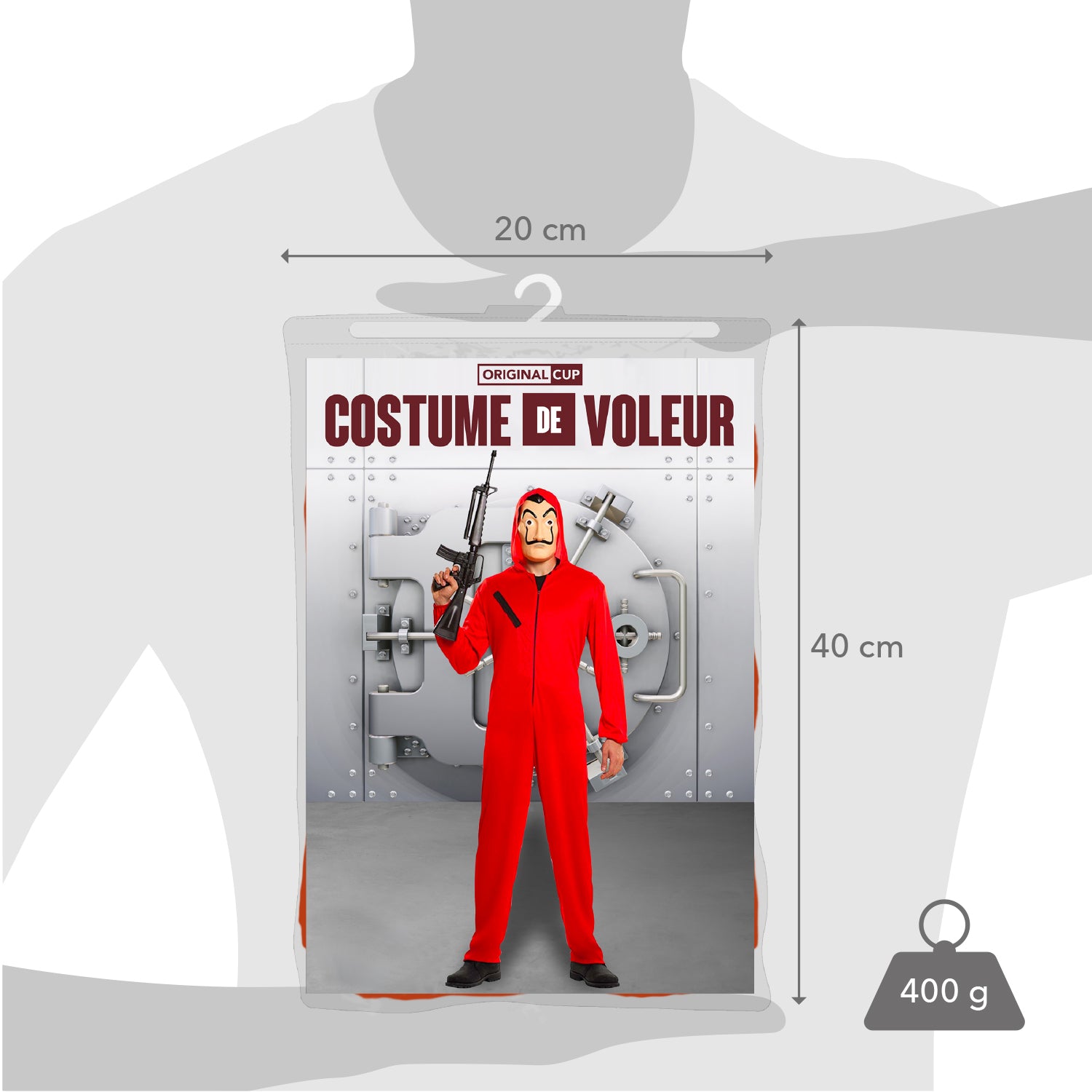 Costume de Braqueur Taille Adulte